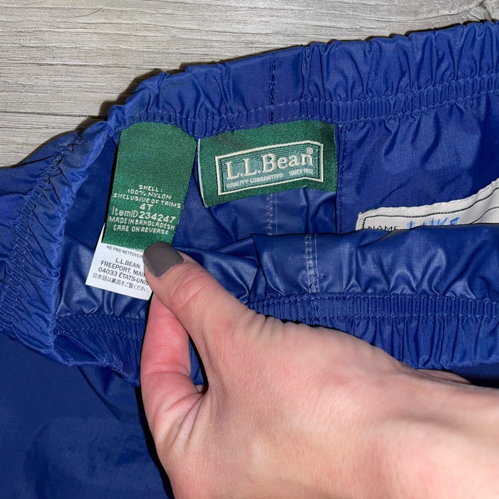 LL Bean Toddlers' Discovery Rain Pants